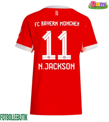 Bayern Munich Nicolas Jackson #11 Hemmatröja Kvinnor 2025-26 Kortärmad
